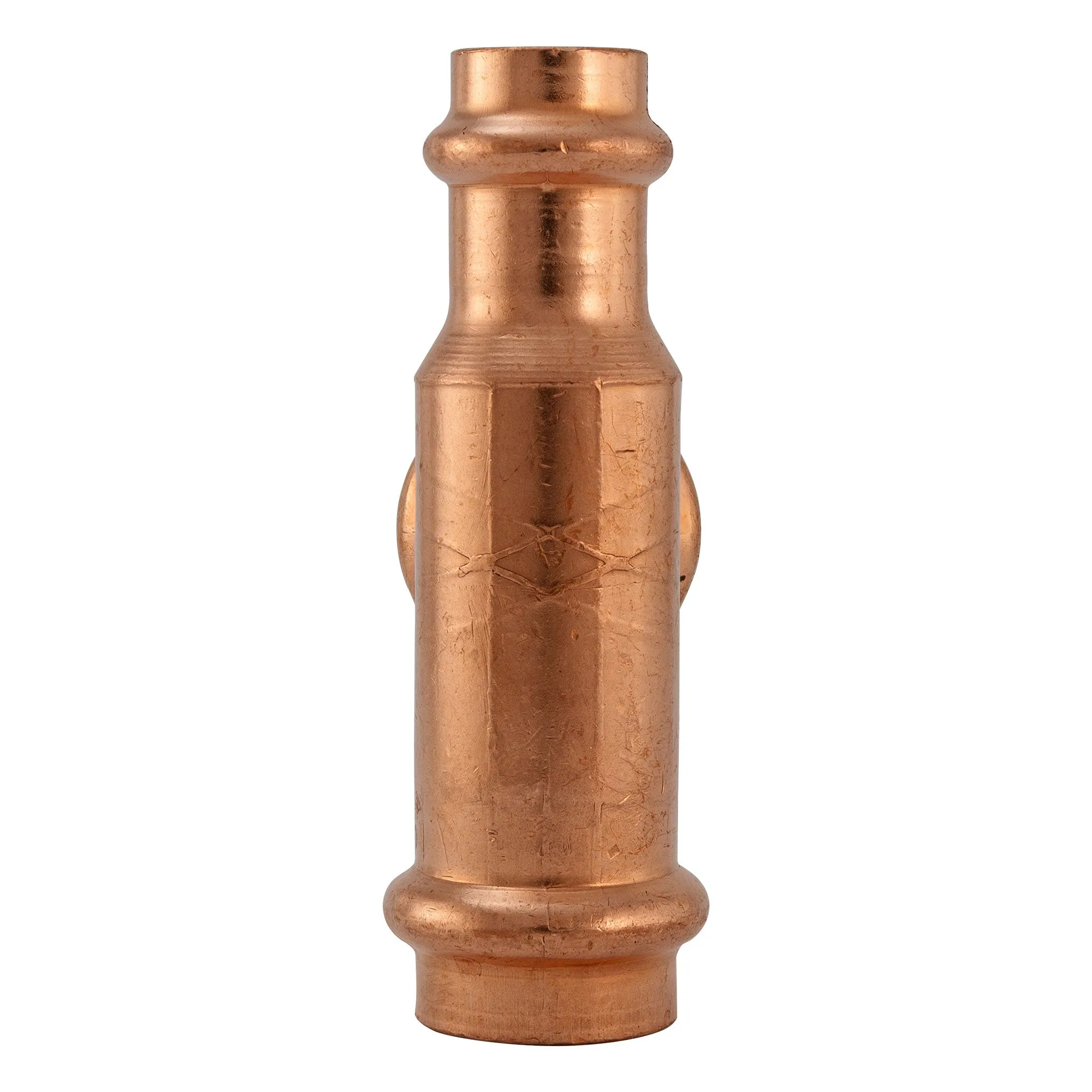 2-1/2" x 1-1/2" x 2-1/2" Press Copper Reducing Tee P x P x P Low Lead ProPress Compatible