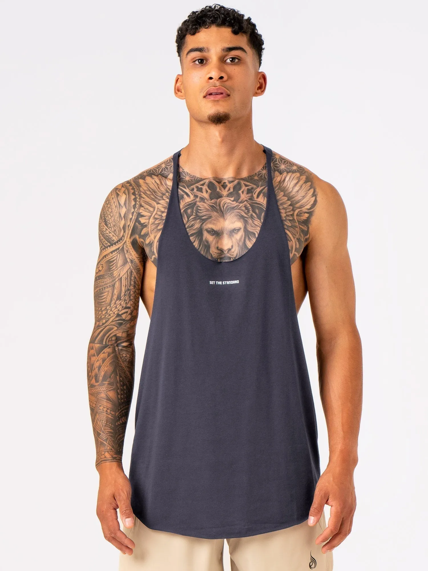 Arnie T-Back - Charcoal