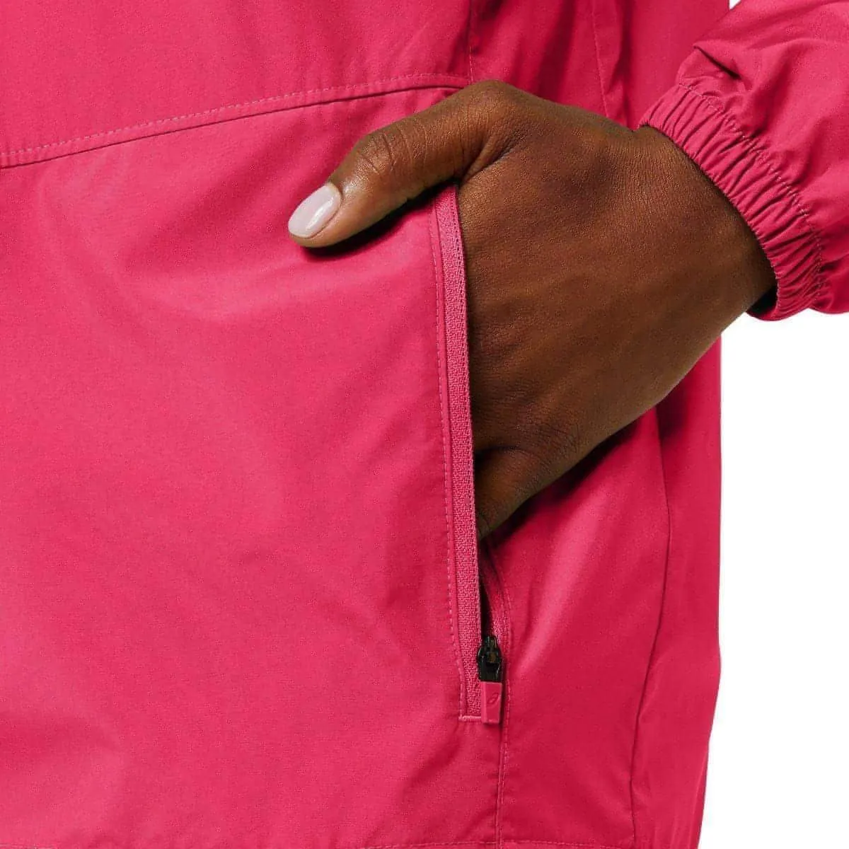 Asics Core Womens Running Jacket - Pink