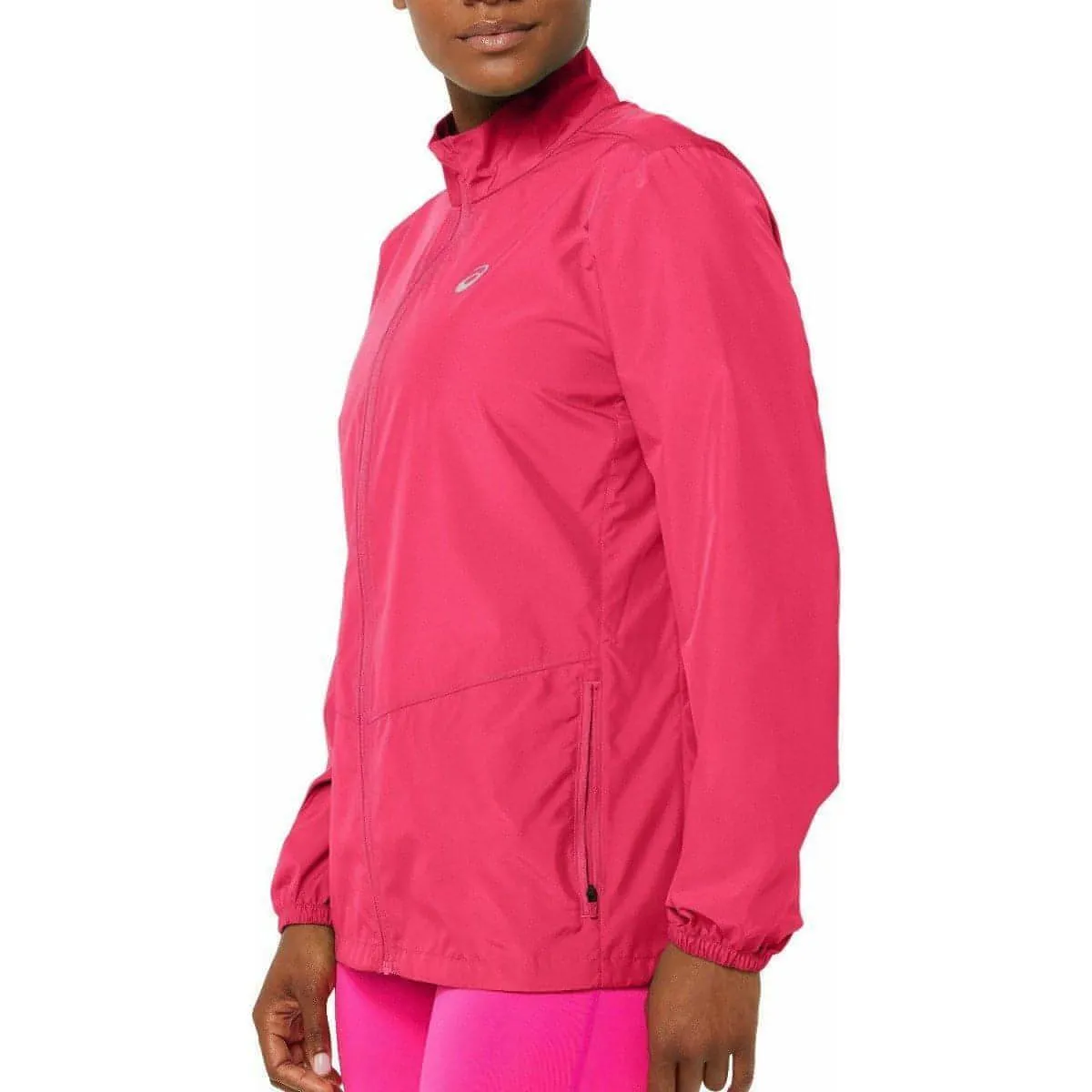 Asics Core Womens Running Jacket - Pink