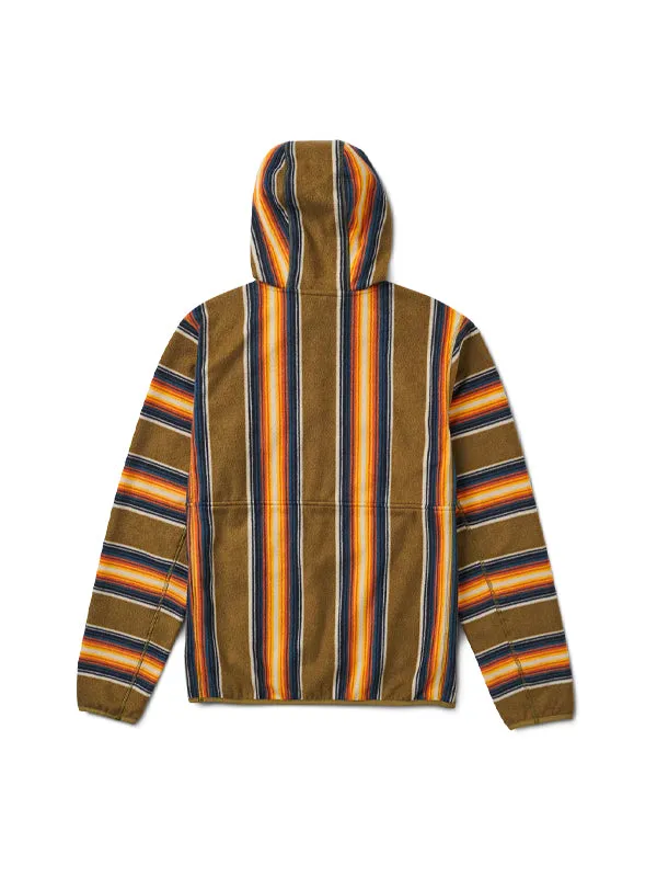 Barra Scrambler Hoodie: Dusty Green Barra Stripe (FINAL SALE)