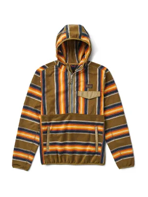 Barra Scrambler Hoodie: Dusty Green Barra Stripe (FINAL SALE)