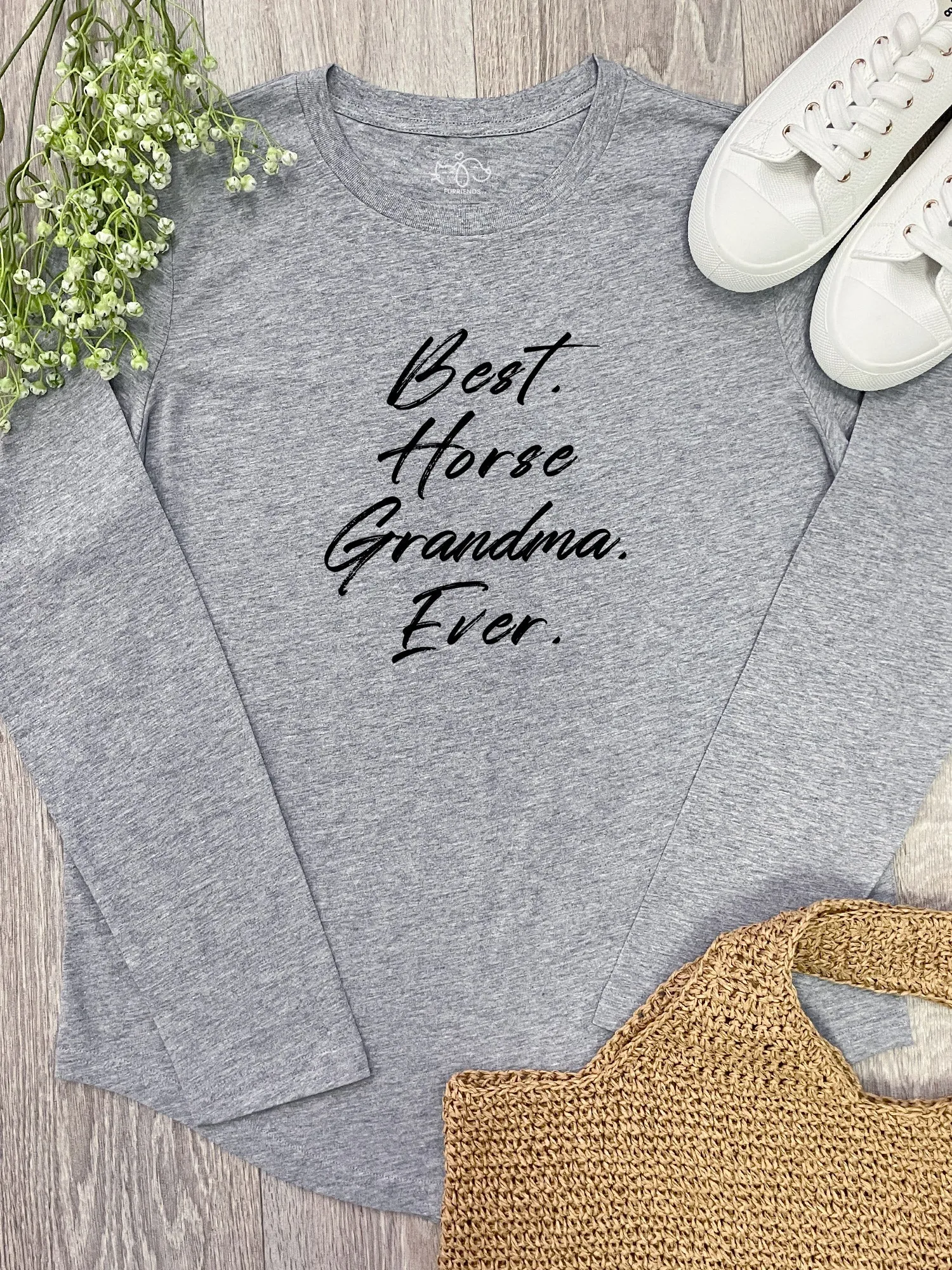 Best. Horse Grandma. Ever. Olivia Long Sleeve Tee