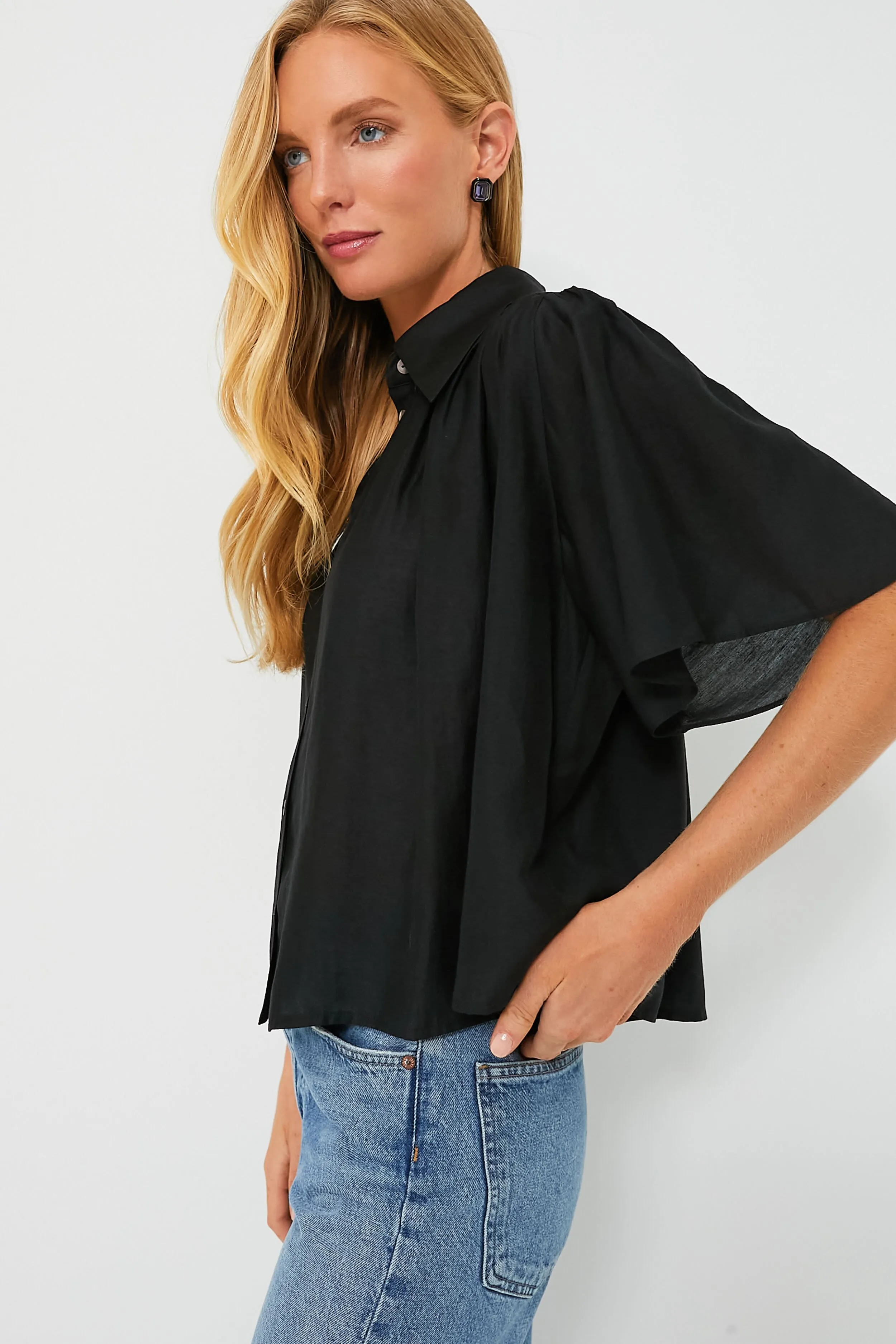 Black Clemens Blouse