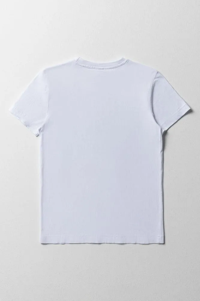 Brooklyn Short Sleeve T-Shirt White