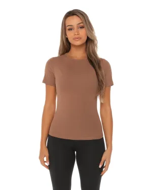 Charm Tee - Brown