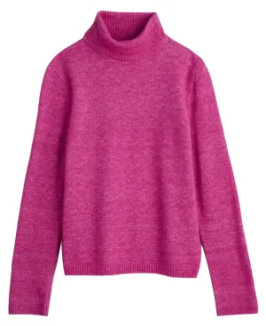 Cloud Chasing Roll Neck Jumper - Crocus