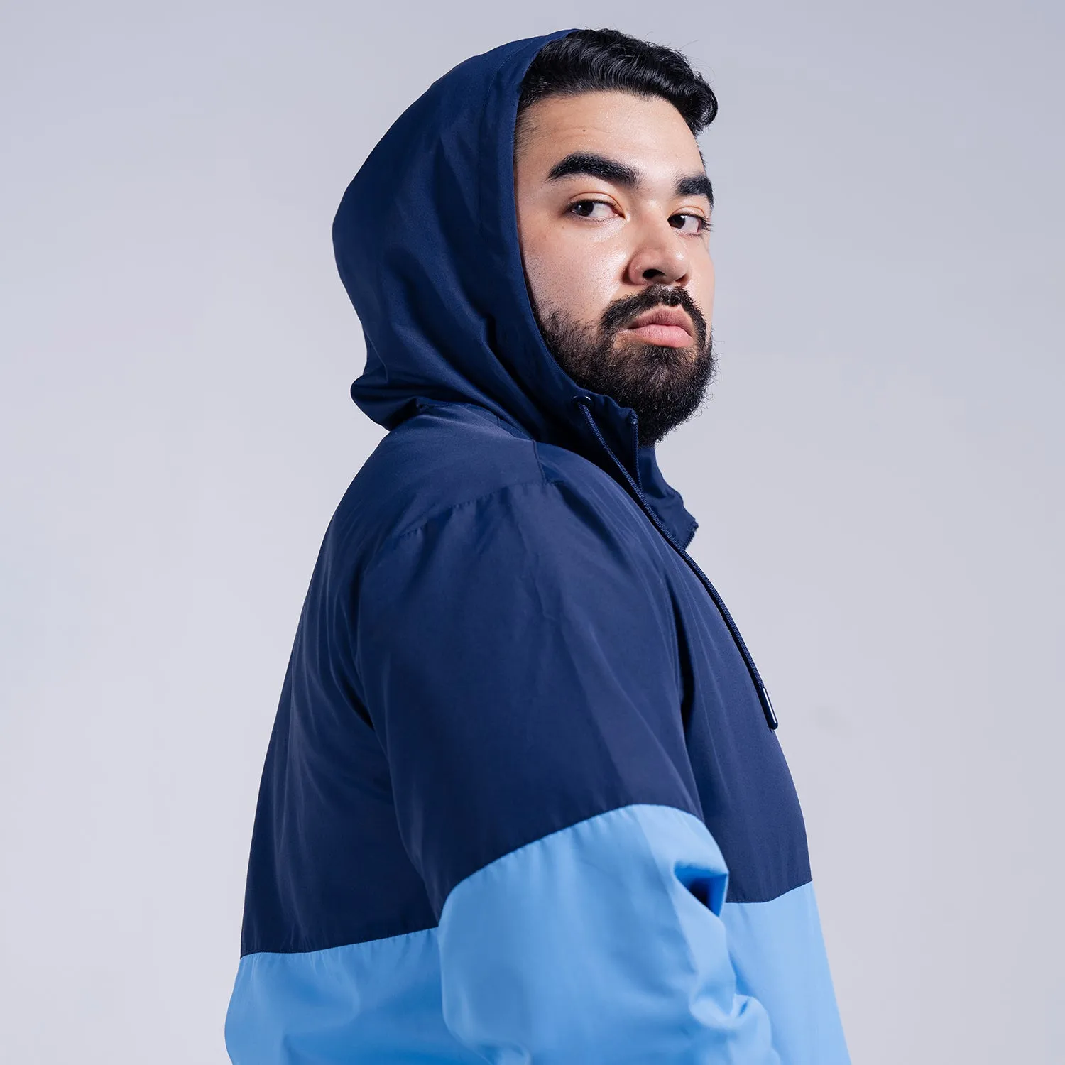 Colorblock Windbreaker - Mens