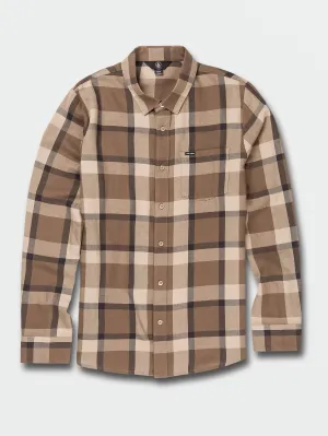 Curwin Long Sleeve Flannel - Mushroom