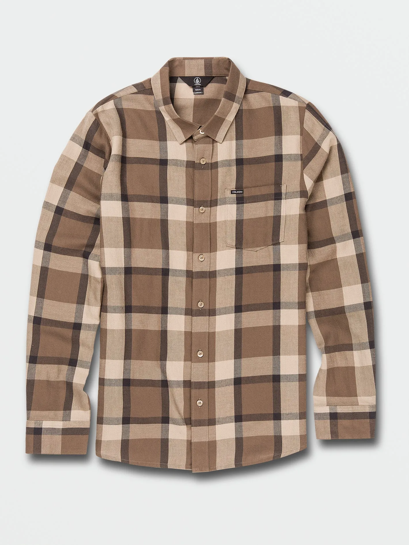 Curwin Long Sleeve Flannel - Mushroom