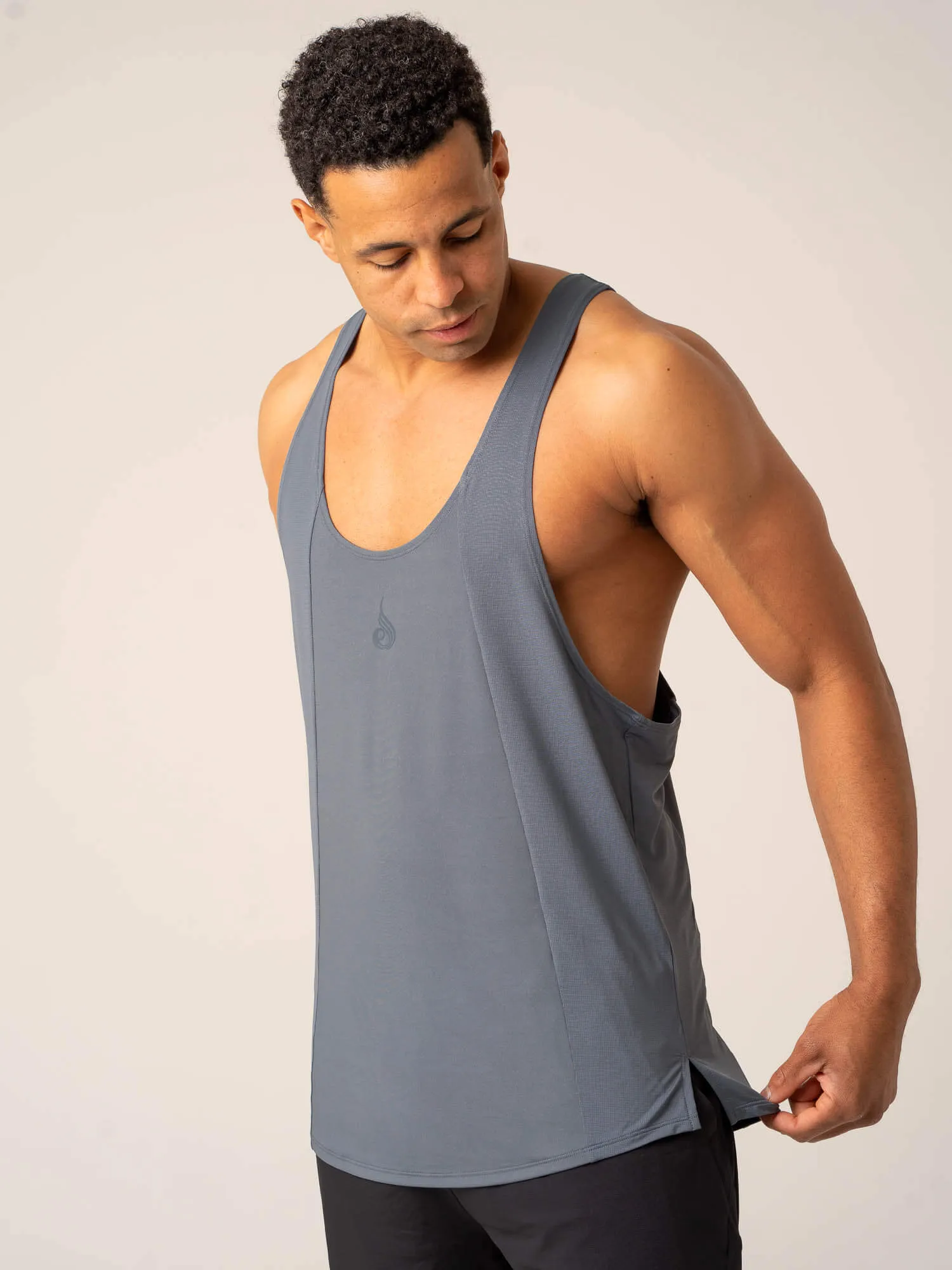 Dynamic Stringer T-Back - Petrol