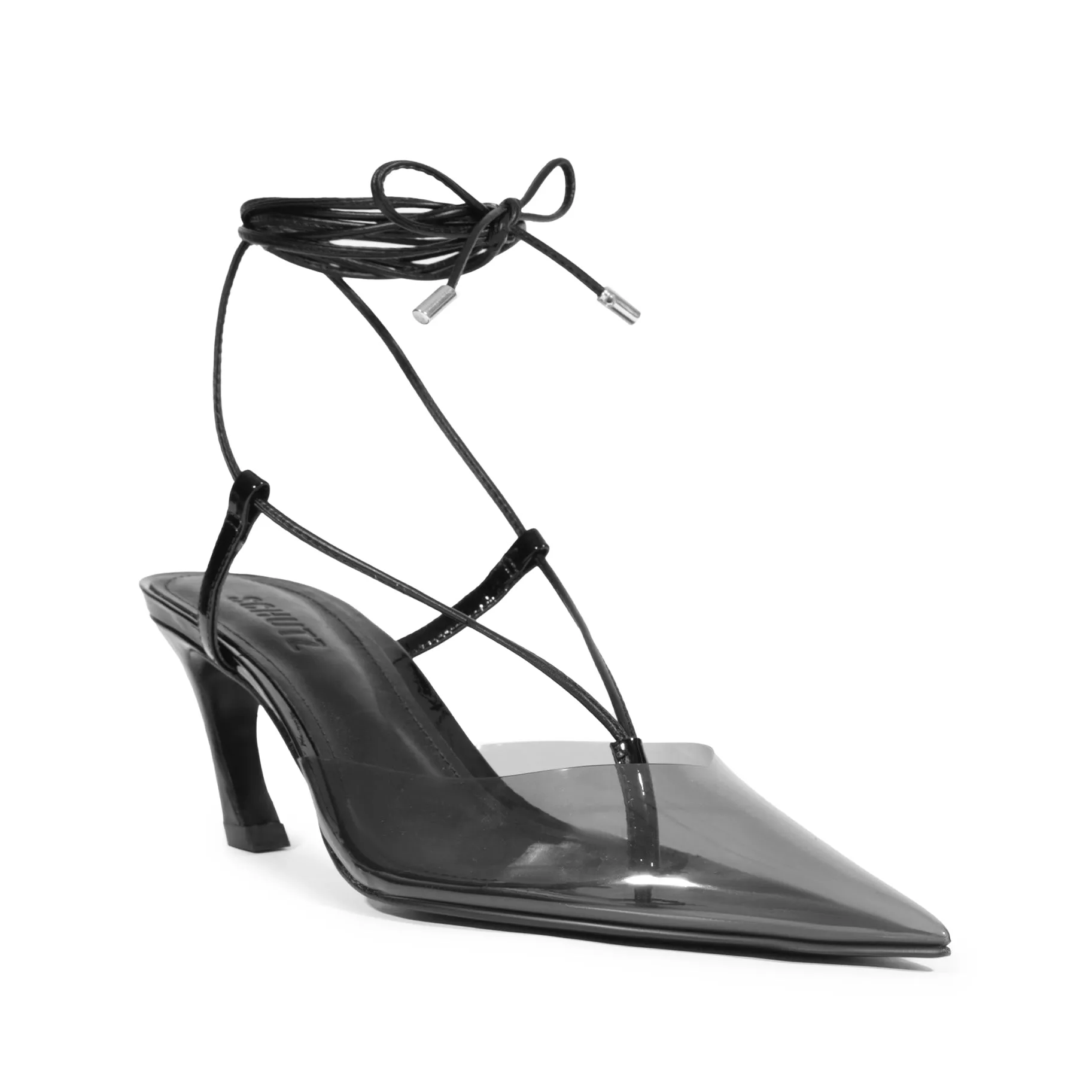 Elyra Mid Patent Leather Pump