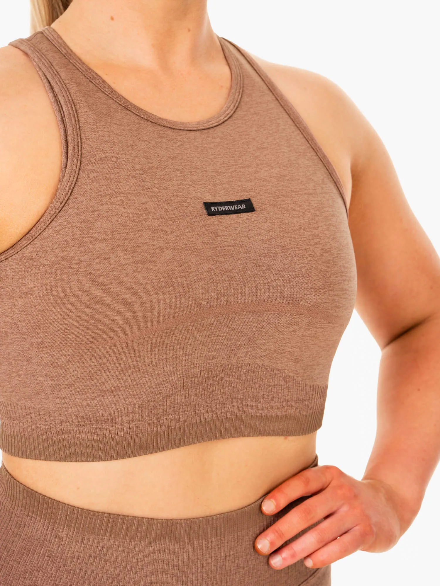 Excel Seamless Tank - Mocha Marl