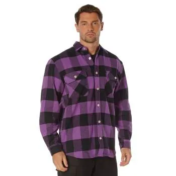 Extra Heavyweight Buffalo Plaid Flannel Shirt