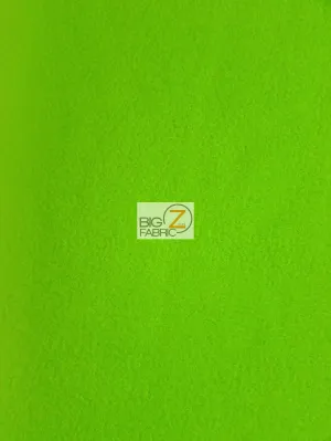 Fleece Fabric Solid / Lime Green / 30 Yard Roll