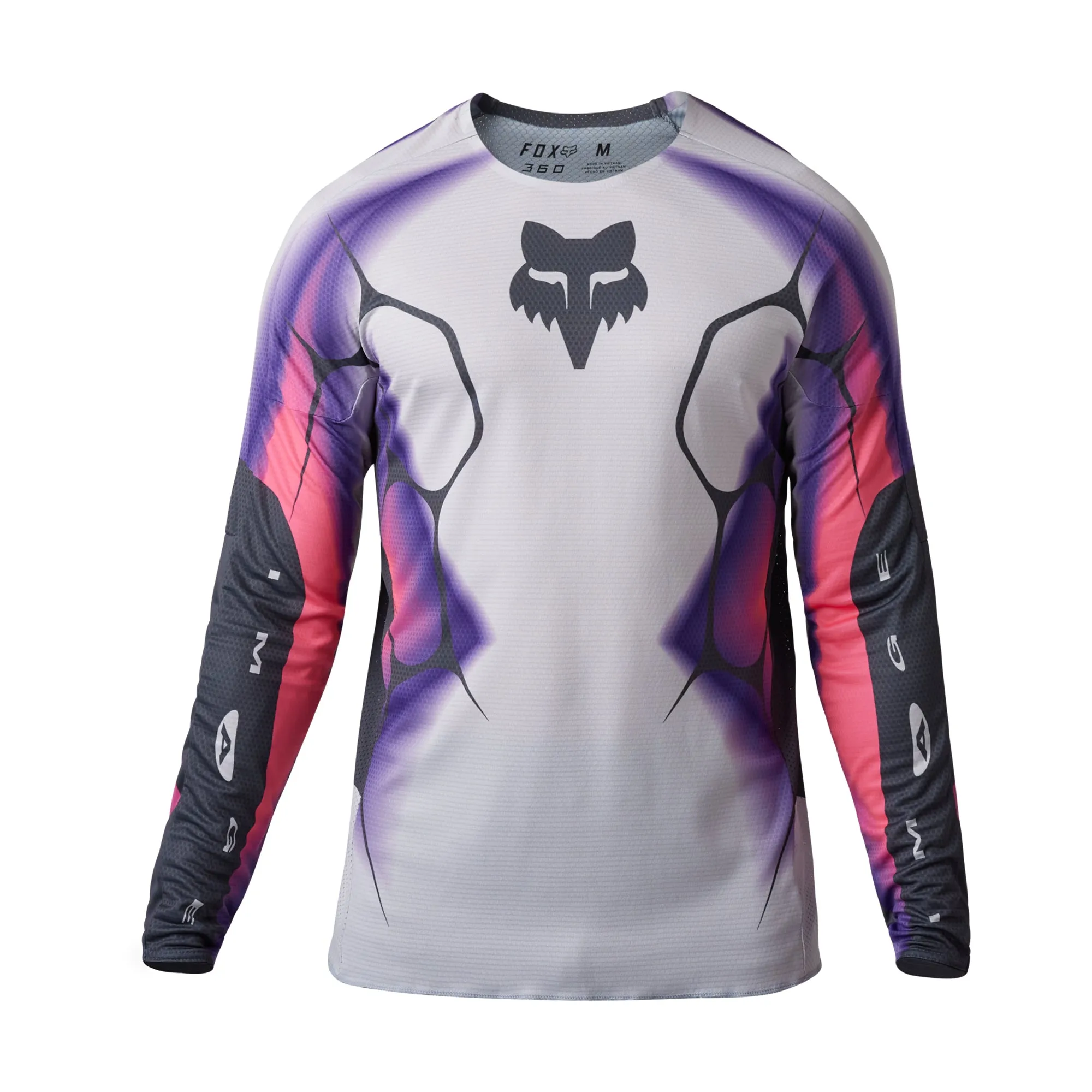 Fox Racing 360 Syz Offroad Jersey Light Grey