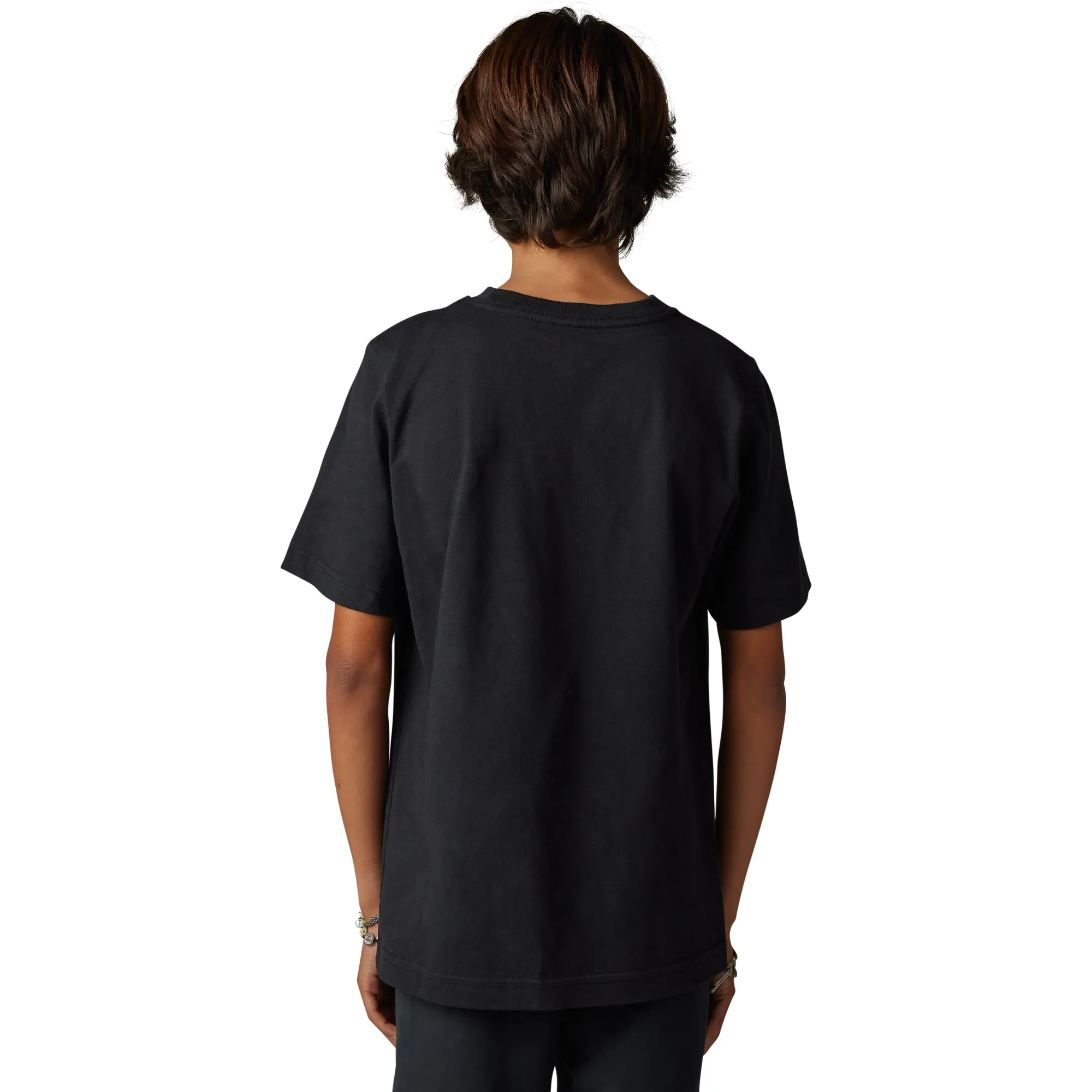 Fox Racing  Youth Absolute Short Sleeve Tee T-Shirt Lightweight Cotton Black