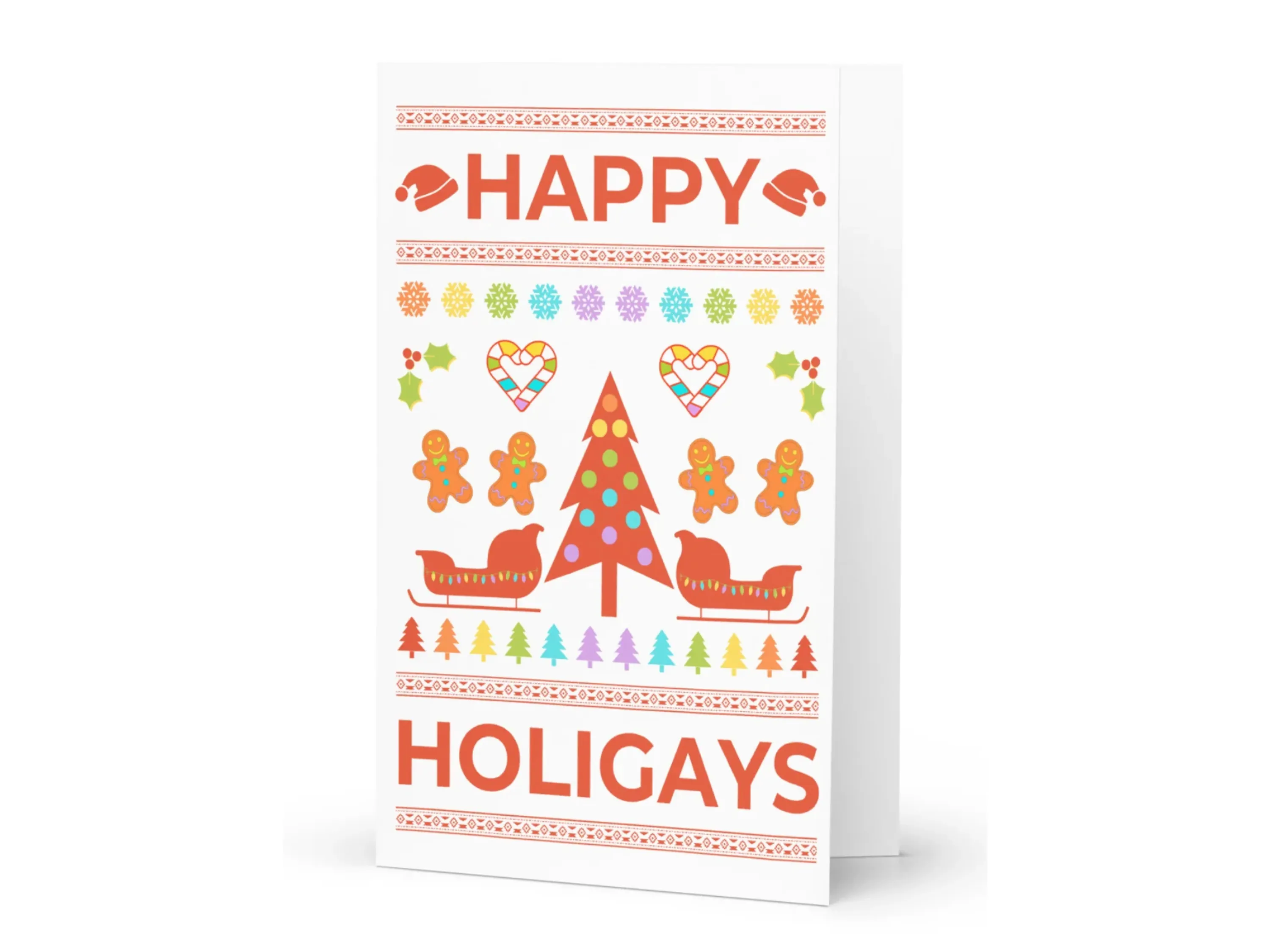 Happy HoliGAYS Greeting Card