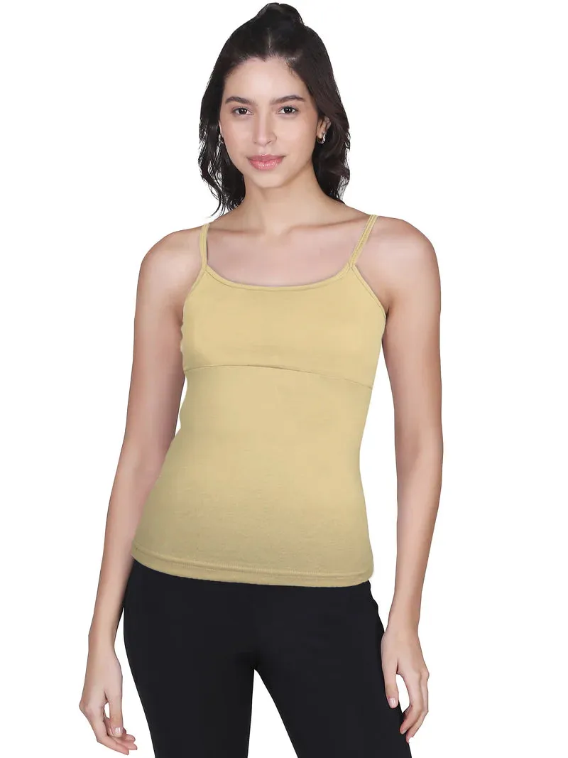 High Coverage Cotton Padded Camisole