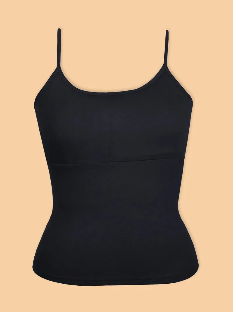 High Coverage Cotton Padded Camisole