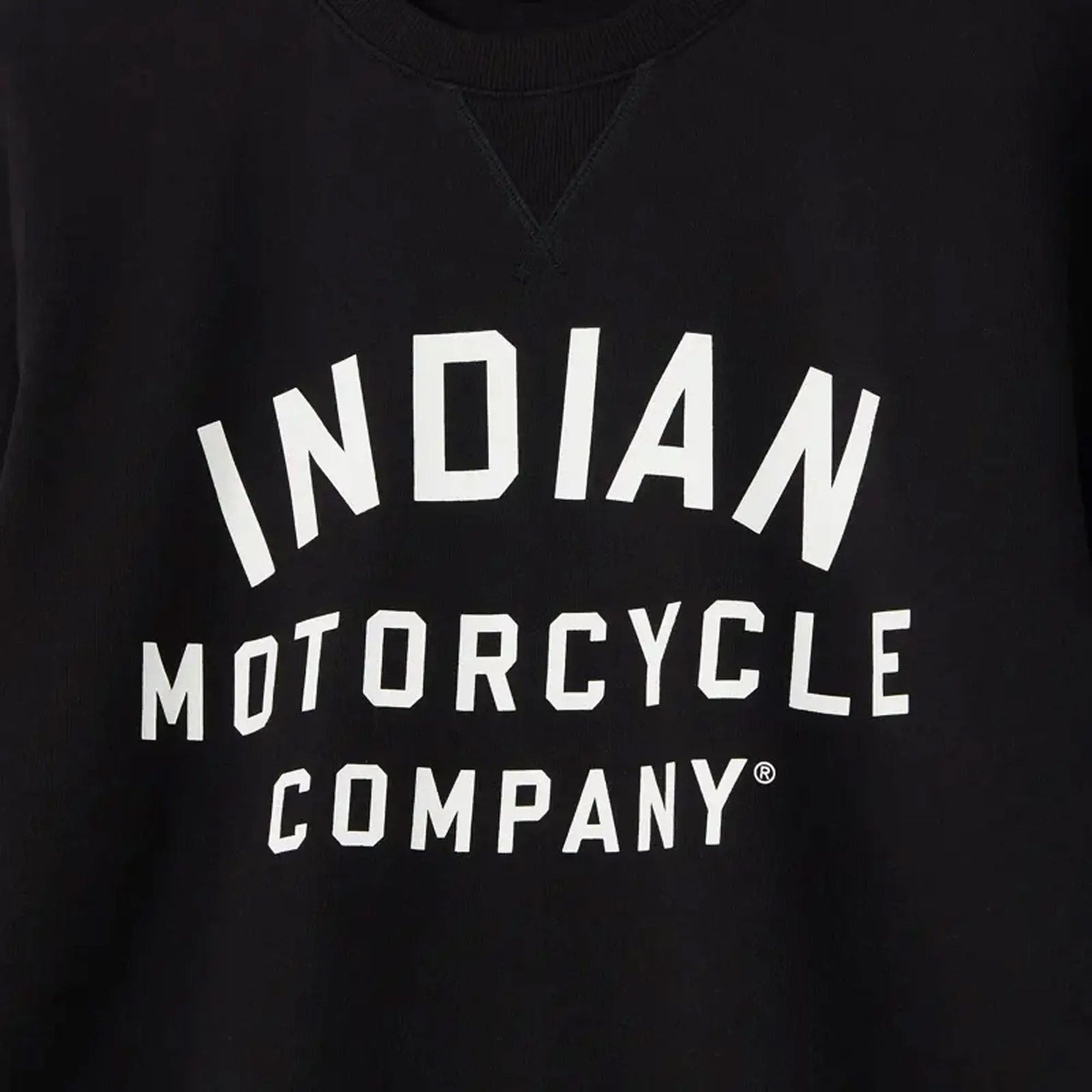 Indian Motorcycle Mens IMC 1901 Stripes Longsleeve T-Shirt Black