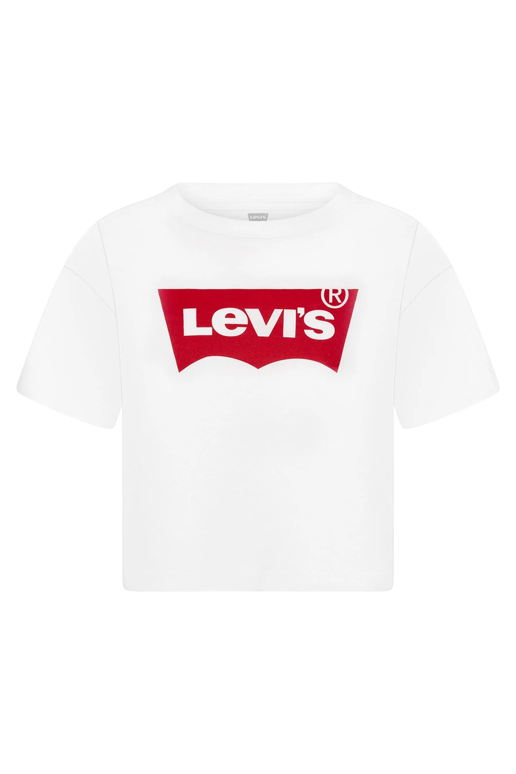 Levi's Wear Girls Light Bright Meet And Greet Crop Top in White