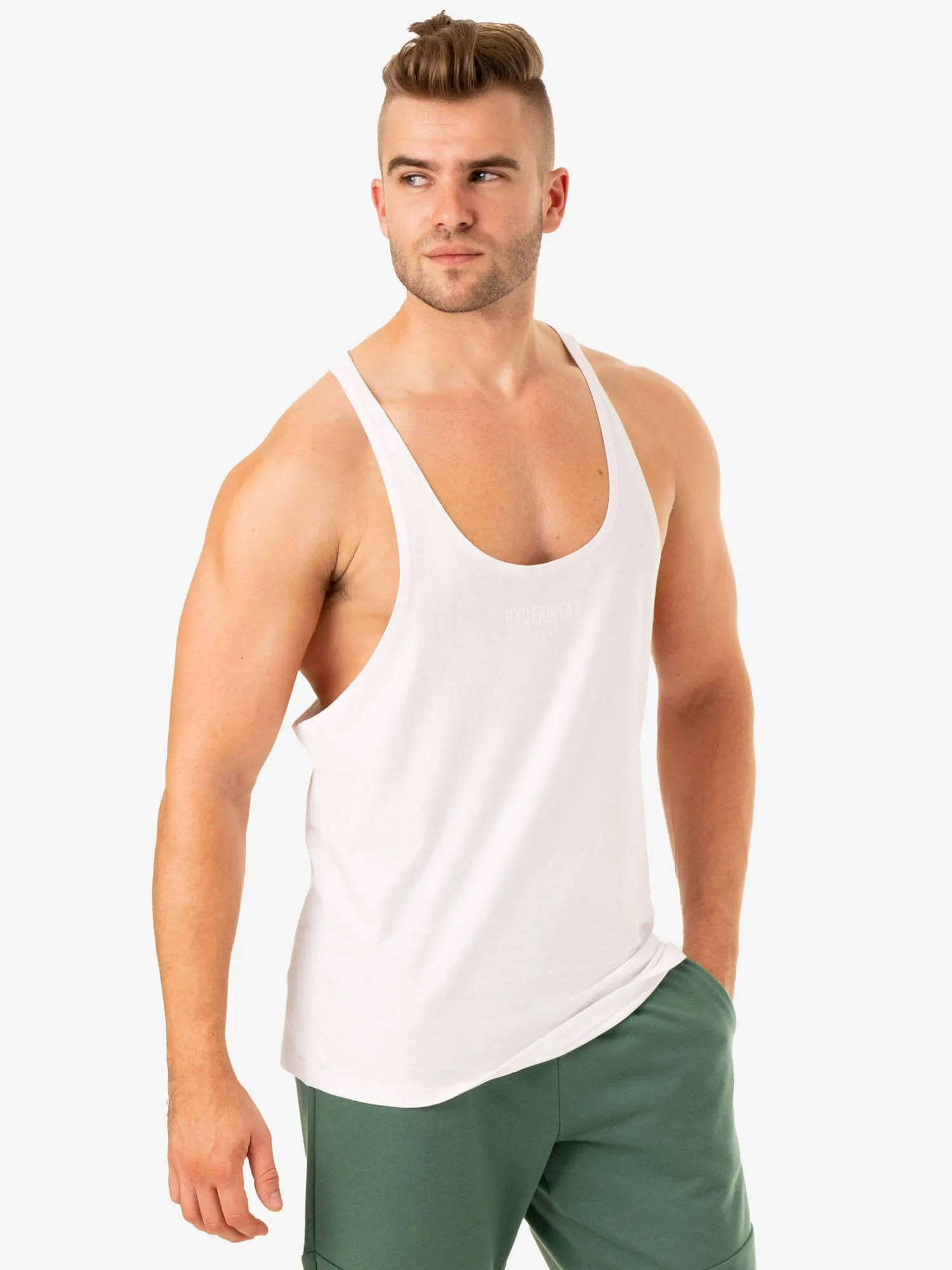 Limitless Stringer T-Back - White