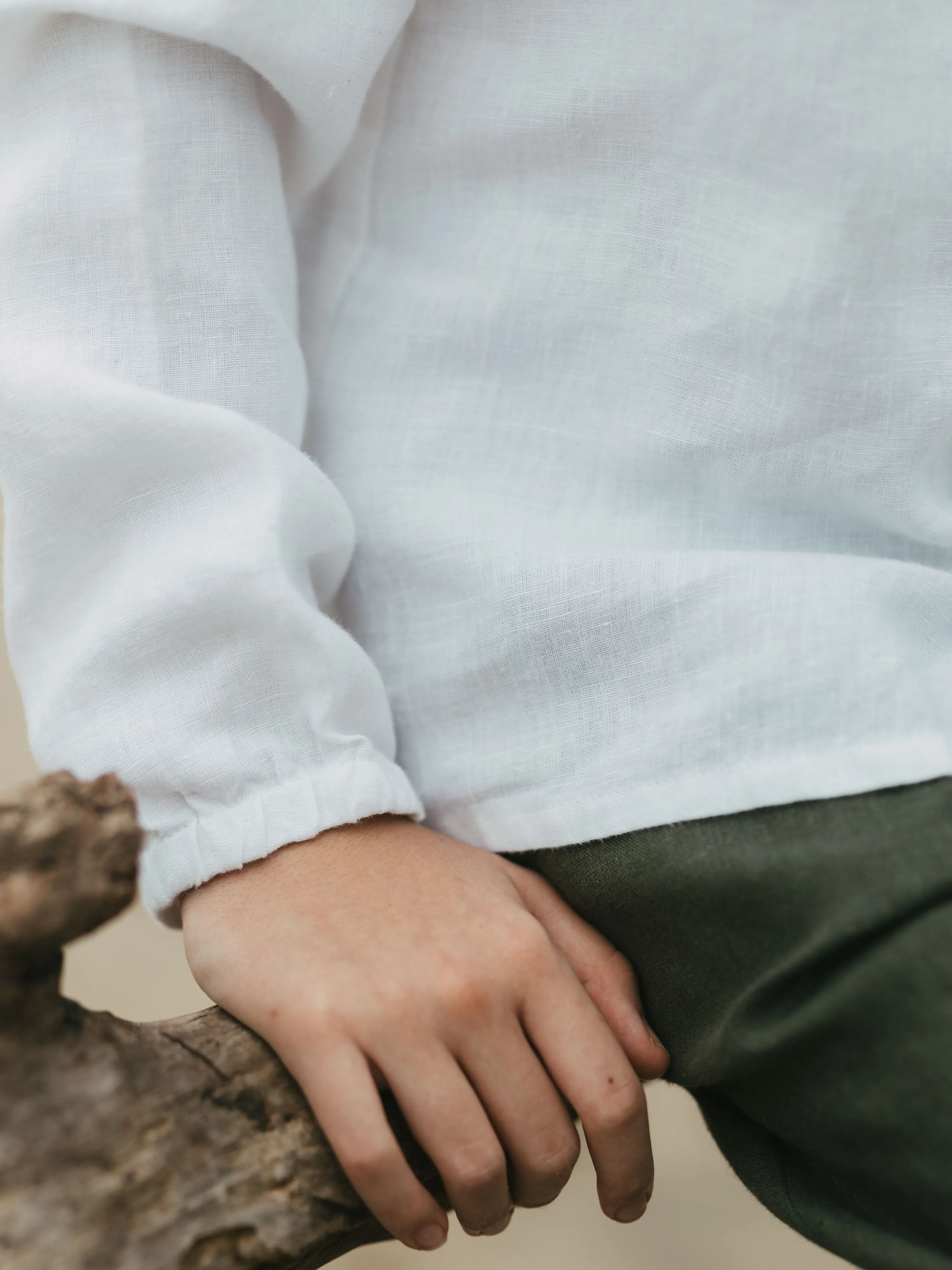 Long Sleeve Linen Shirt