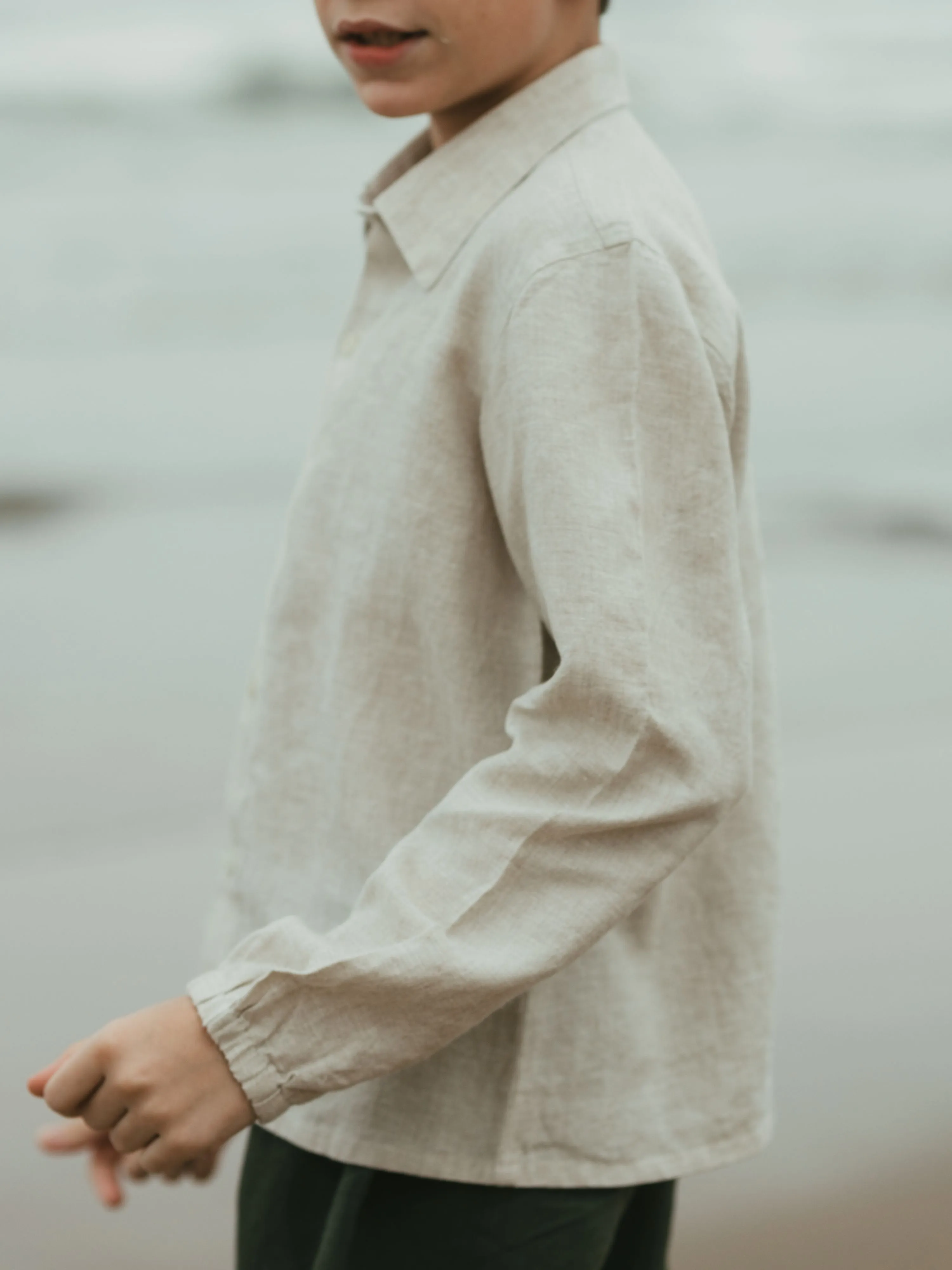 Long Sleeve Linen Shirt