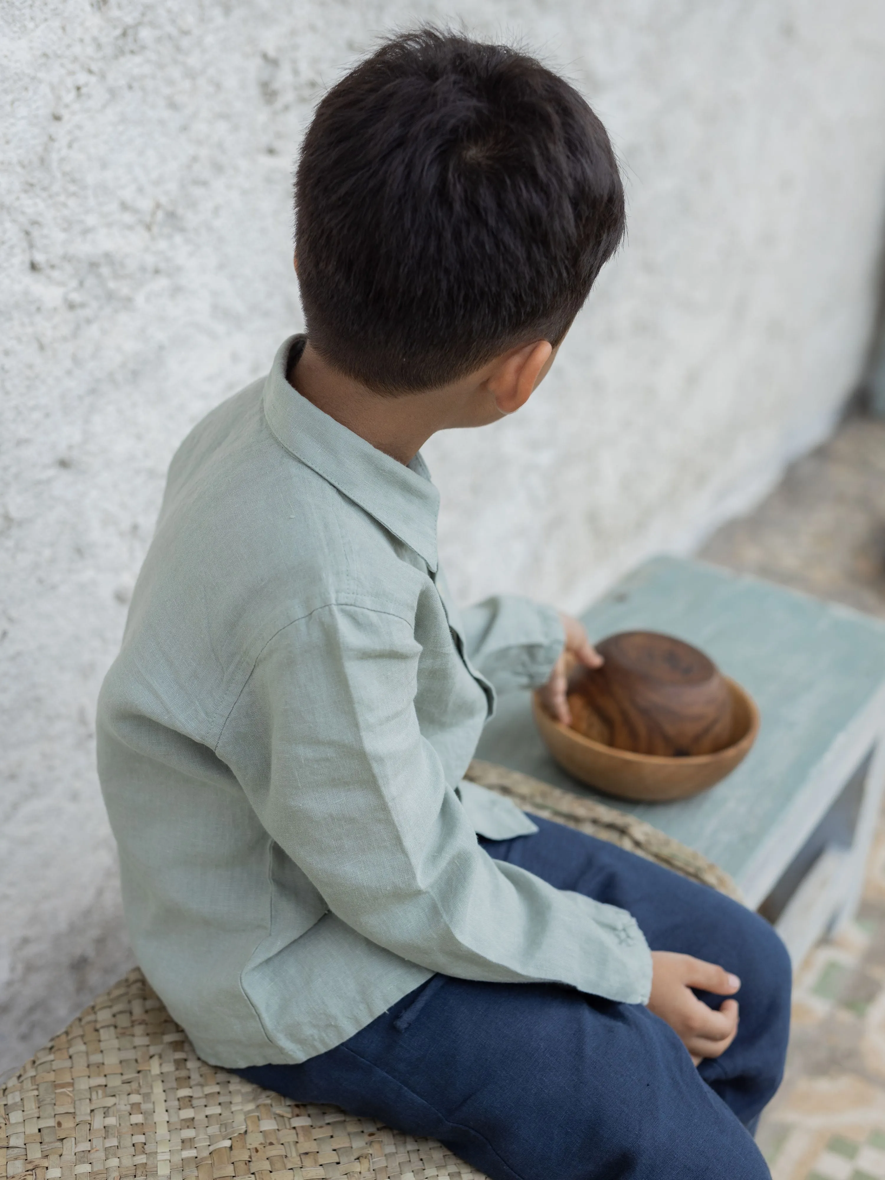 Long Sleeve Linen Shirt