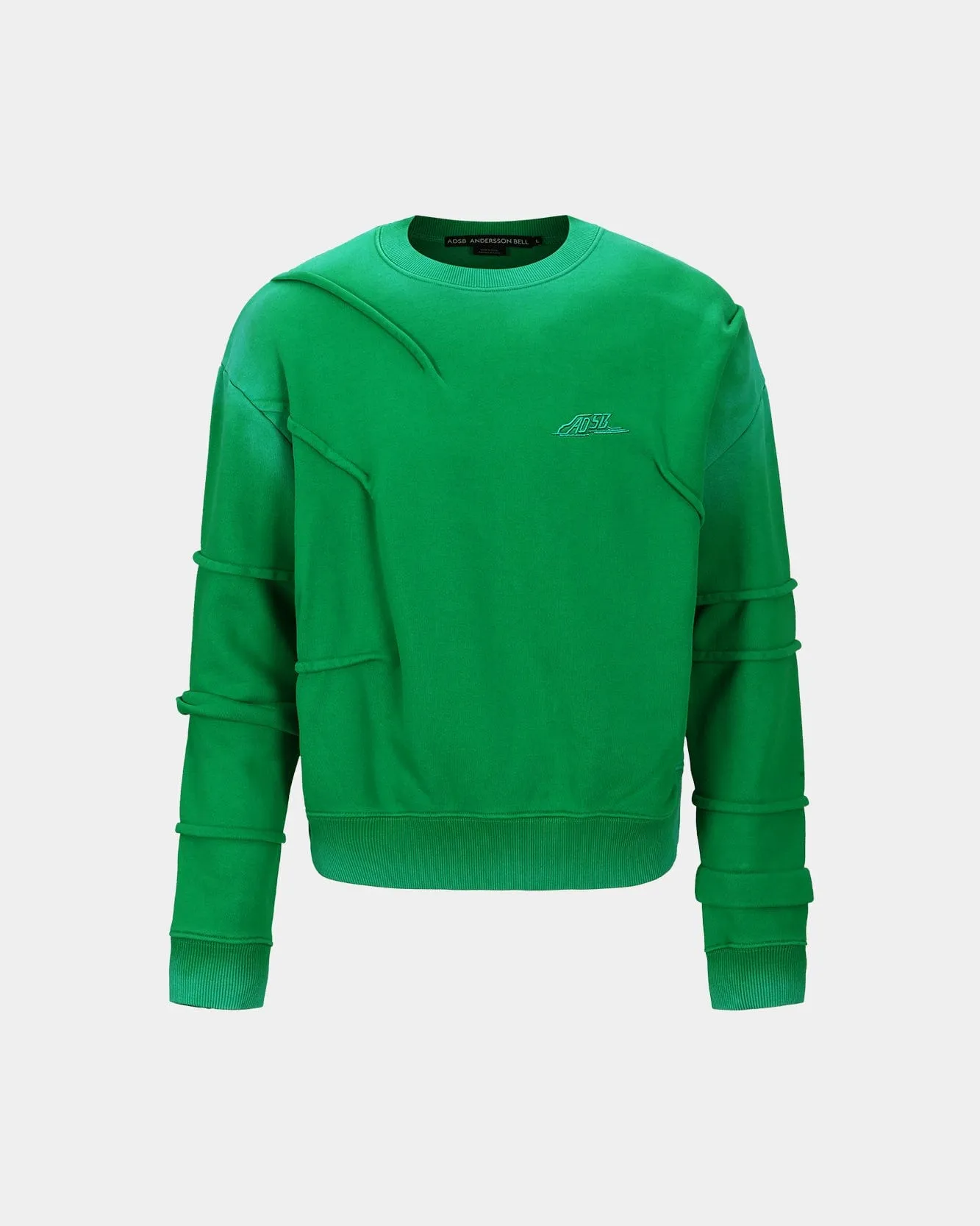 MARDRO GRADIENT SWEATSHIRTS atb1081m(GREEN)