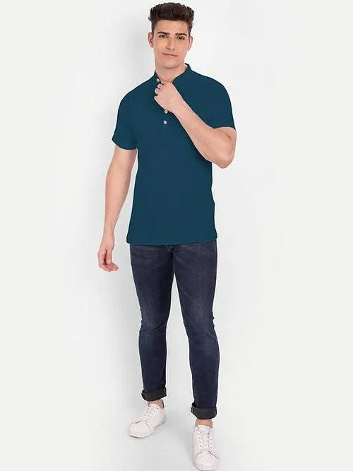 Men's Casual Cotton Shirts - Short Sleeve