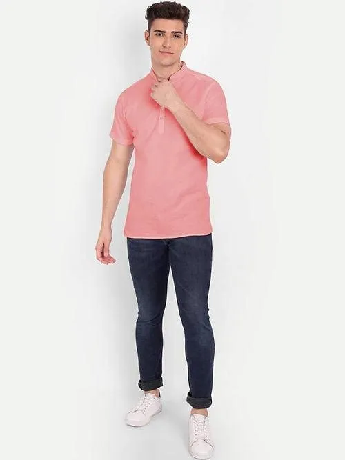 Men's Casual Cotton Shirts - Short Sleeve