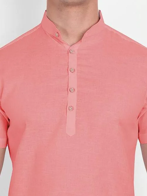 Men's Casual Cotton Shirts - Short Sleeve