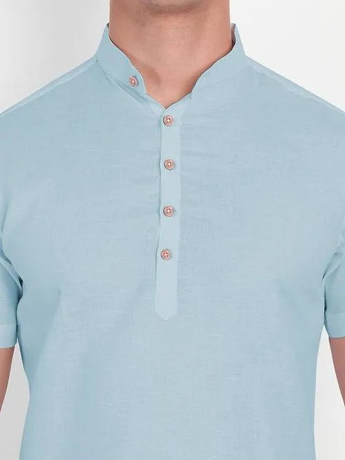 Men's Casual Cotton Shirts - Short Sleeve