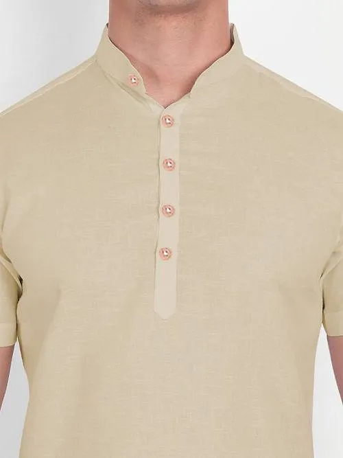 Men's Casual Cotton Shirts - Short Sleeve