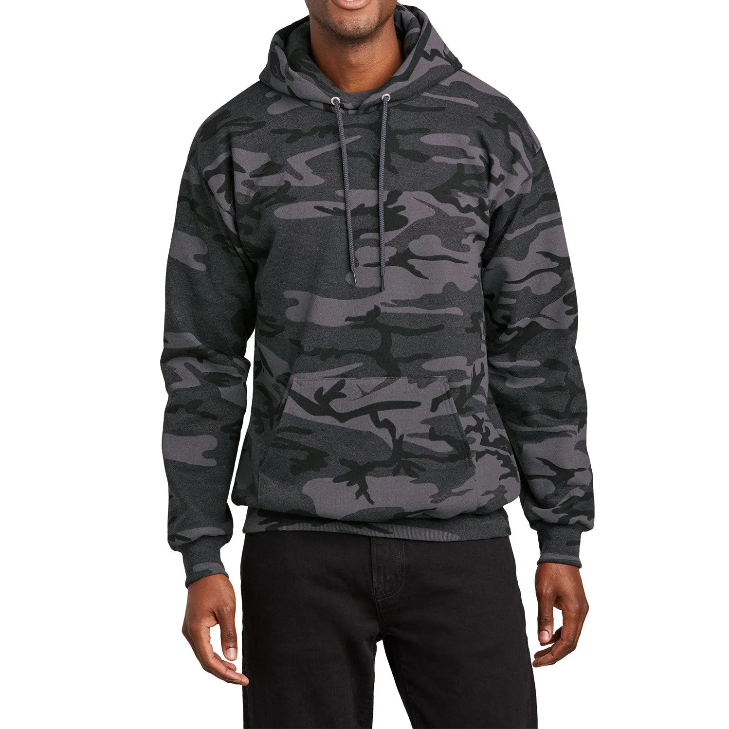 Men's Core Fleece Classic Camo Pullover Hooded Sweatshirt