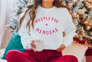 Mistletoe & Mimosas Sweatshirt