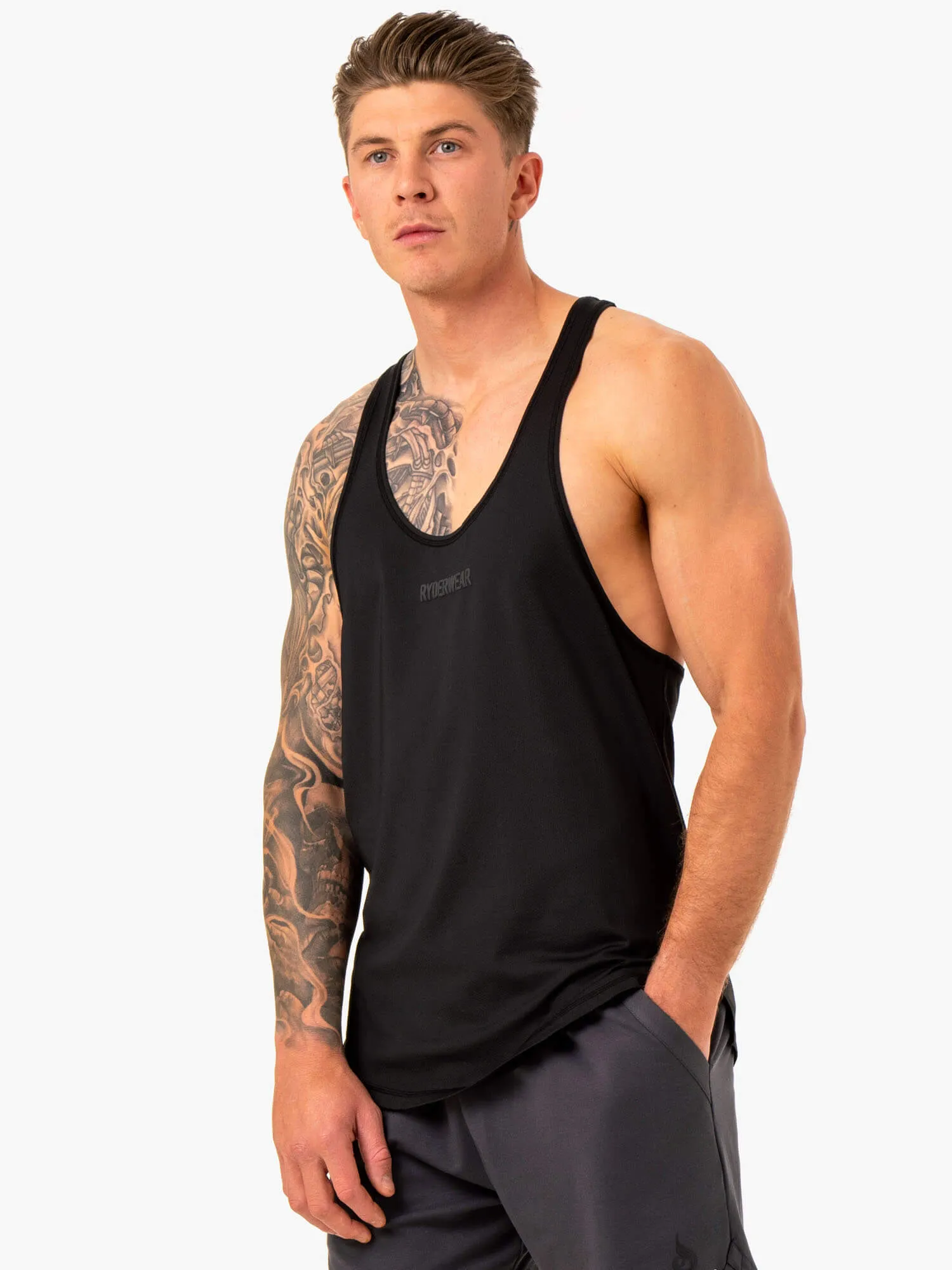 Optimal Mesh T-Back - Black