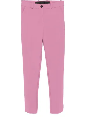 Pink Casual Trousers for Women