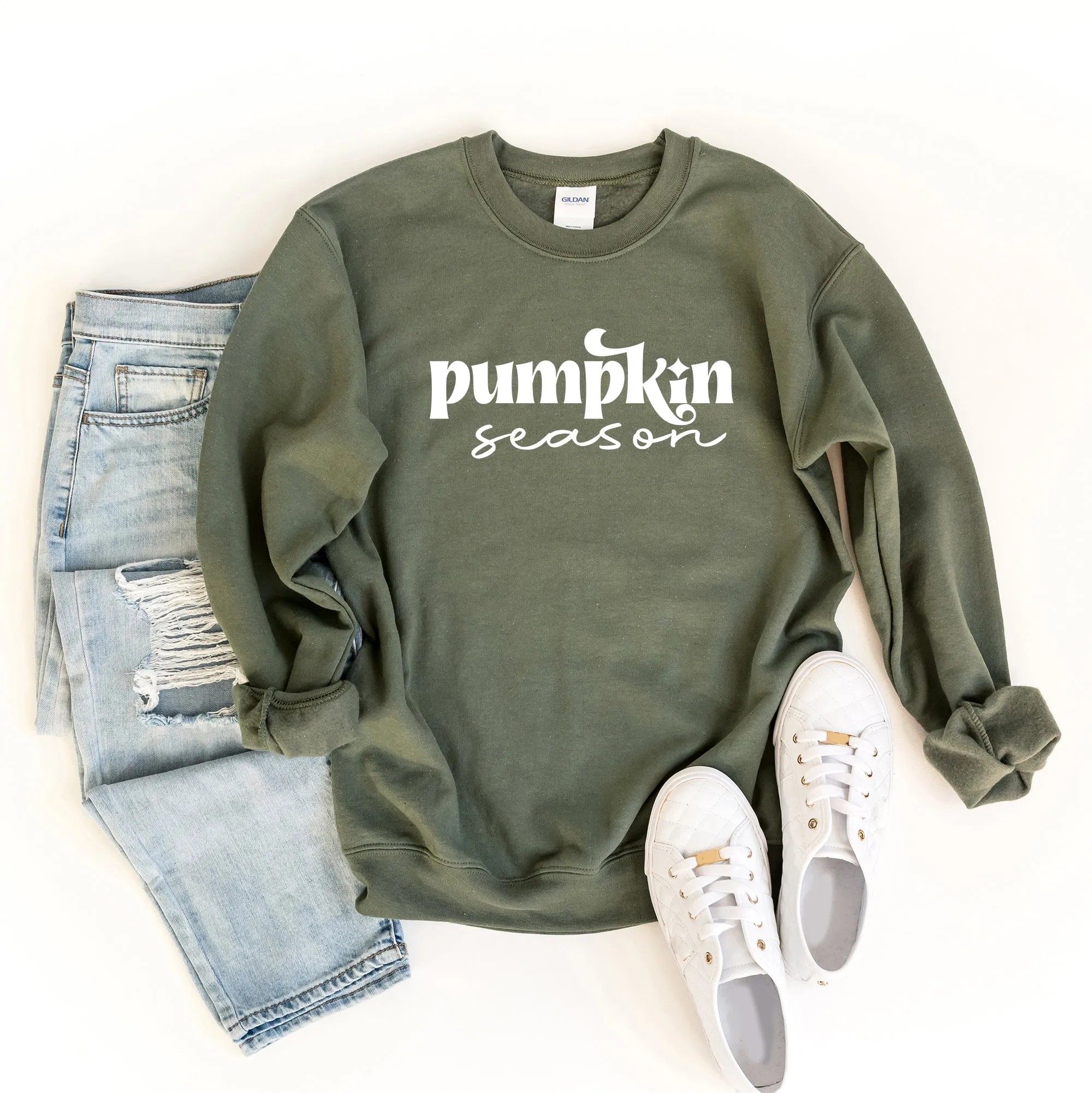 Pumpkin Season Cursive | Sweatshirt