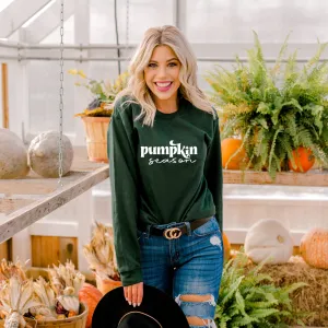 Pumpkin Season Cursive | Sweatshirt