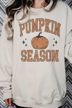 PUMPKIN SEASON FALL OVERSIZED SWEATSHIRT