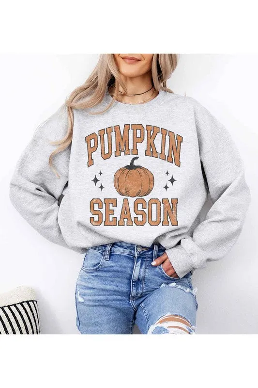 PUMPKIN SEASON FALL OVERSIZED SWEATSHIRT