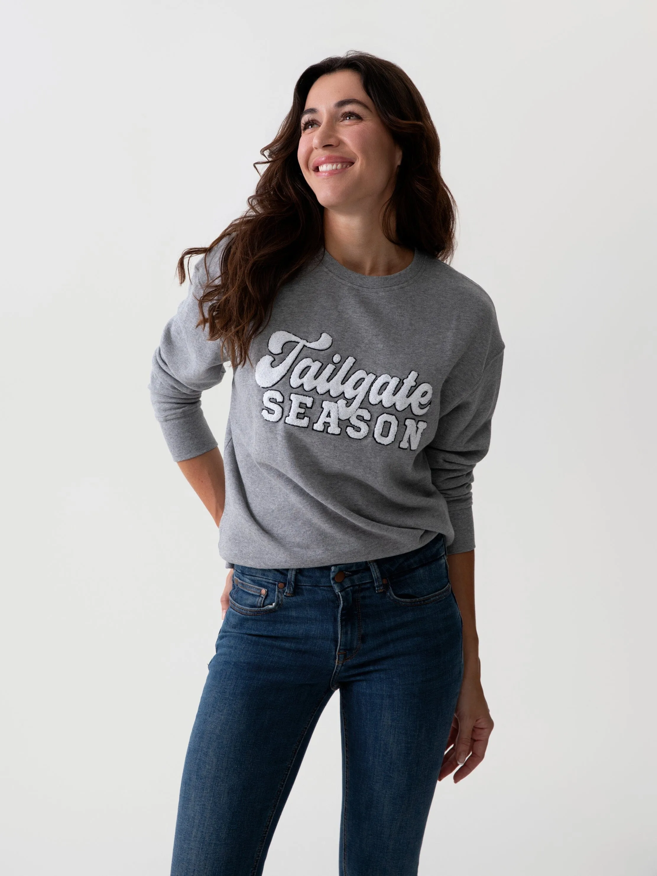 "Tailgate Season" Sweatshirt | Smoke