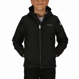 Regatta Kids Helfa Insulated Padded Jacket - Black