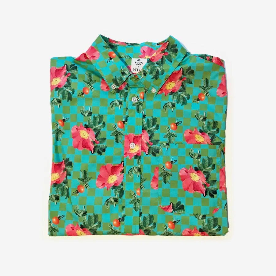 Rosa Rugosa Camp Shirt