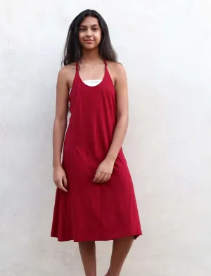 Sadhana Racerback Simplicity Below Knee Dress