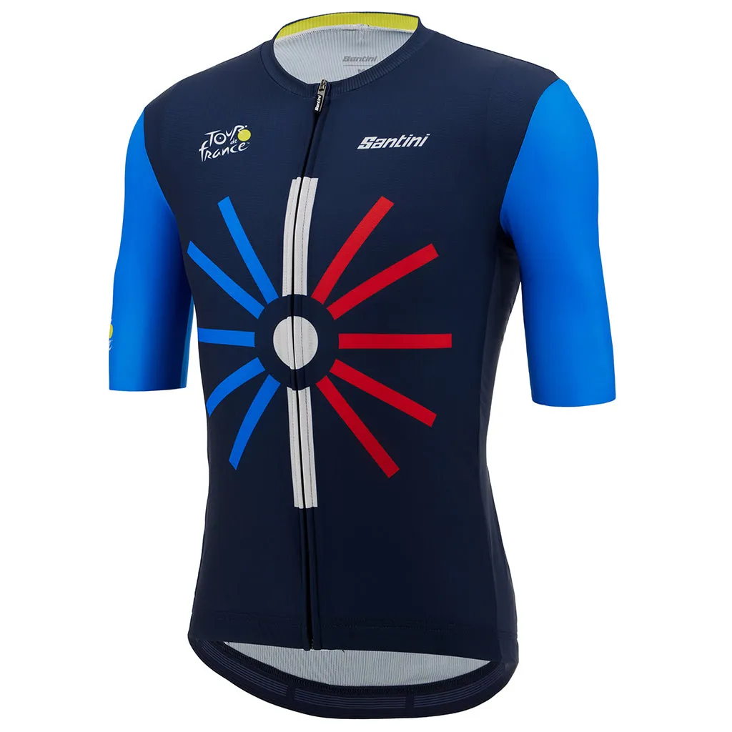 Santini Tour De France Trionfo Jersey 2023 - Print