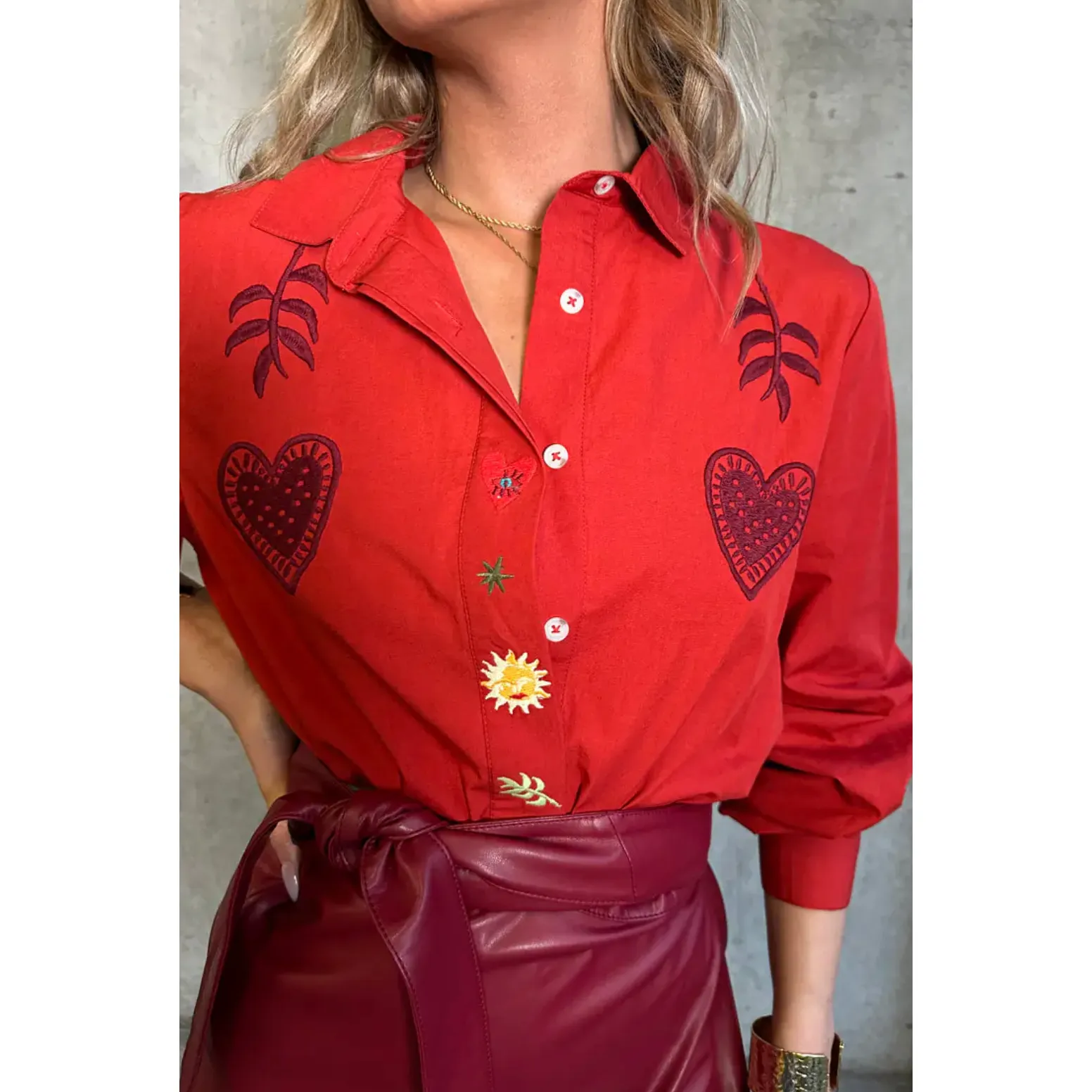 Sundazed Shirt Red